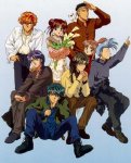 They look neat with those clothes, and Nuriko looks like a guy!